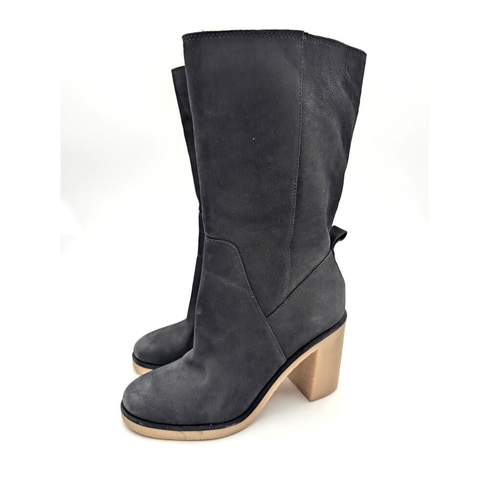 Dolce Vita Caddie Knee High Boots Side Zip Women's Black Size US7 EU37.5